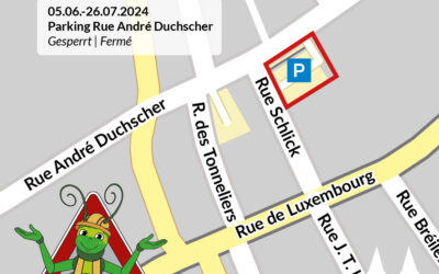 Info Parking – Rue André Duchscher