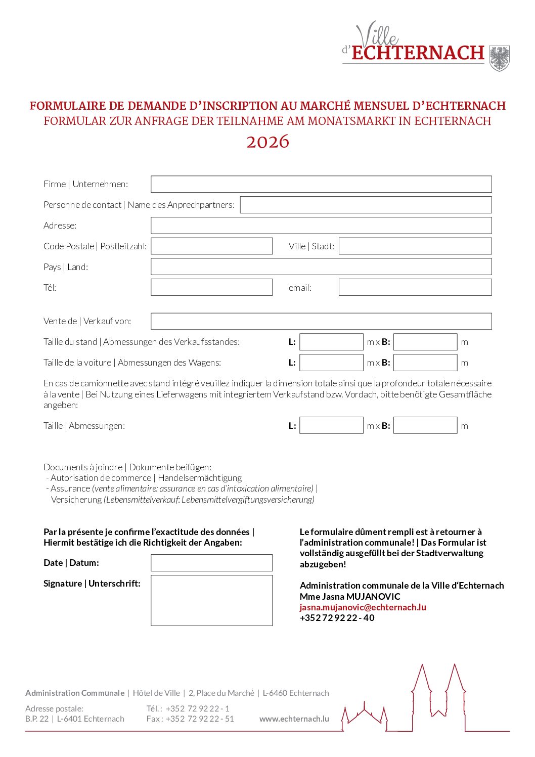 Formulaire demande d'emplacement_Marché mensuel_2026