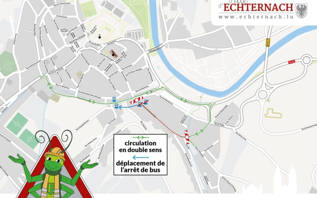 Information circulation – route de Wasserbillig