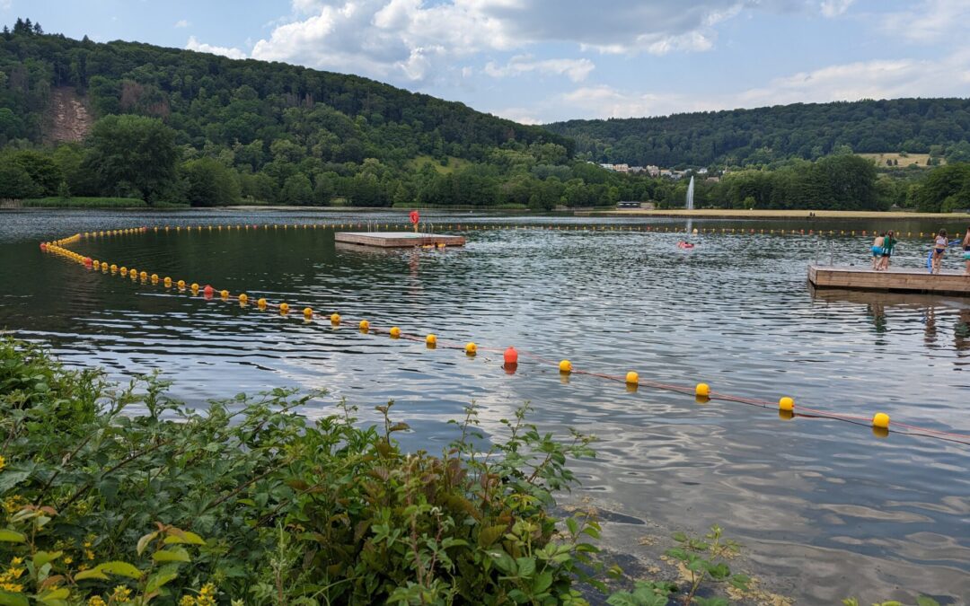 Lac de baignade d’Echternach : La saison est ouverte.